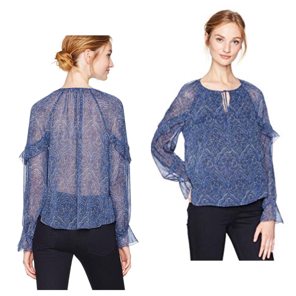 Joie Agneta Blouse Sz S